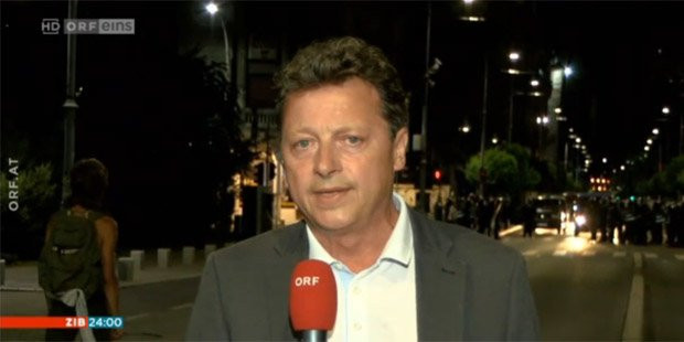 Cancelarul Austriei cere explicații, după ce jurnaliștii austrieci au fost loviți de jandarmi