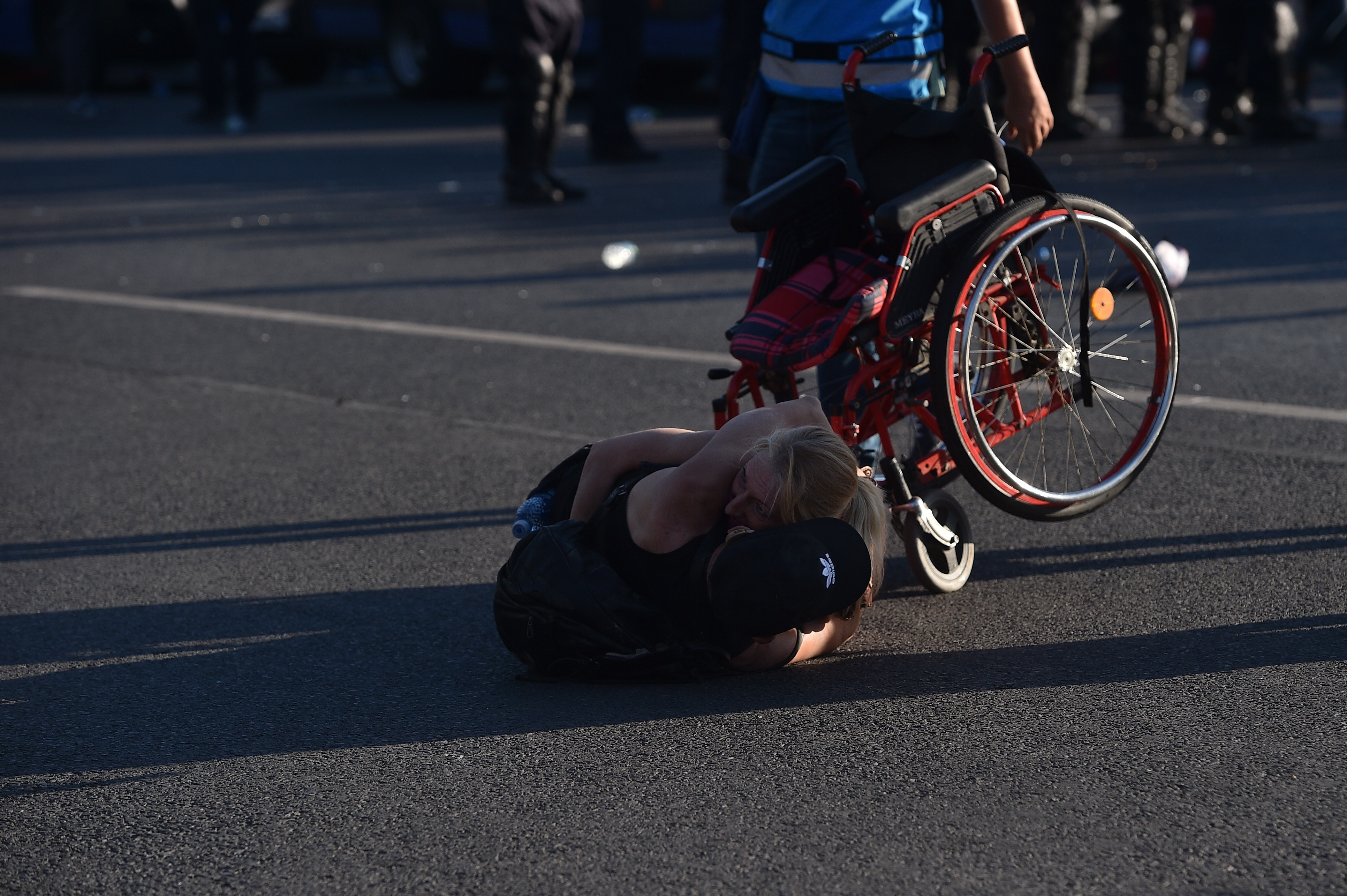 Protest in Piata Victoriei