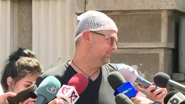 protestatar lovit in zona capului