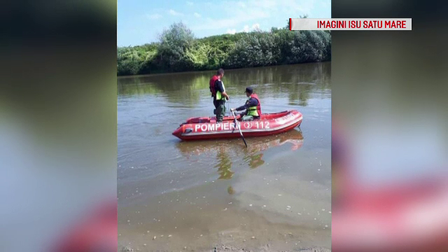 A intrat cu câinele în Someș, însă doar animalul a ieșit la mal. Ce spun martorii