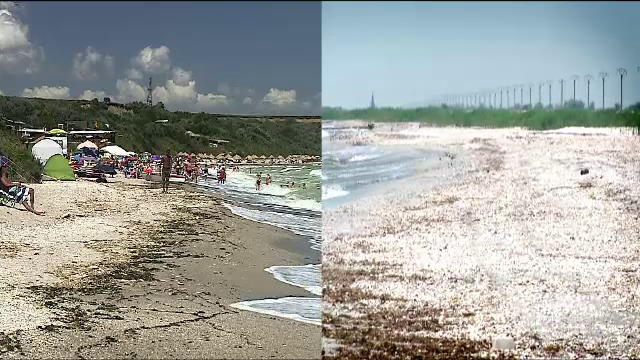 Plaja pustie de la Tuzla, invadată de terase, șezlonguri și manele: ”Nu mai e cum o știam”