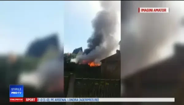 Un bărbat cu Parkinson era să ardă de viu încercând să stingă un incendiu.