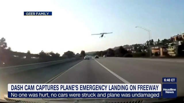 Aterizare avion autostrada