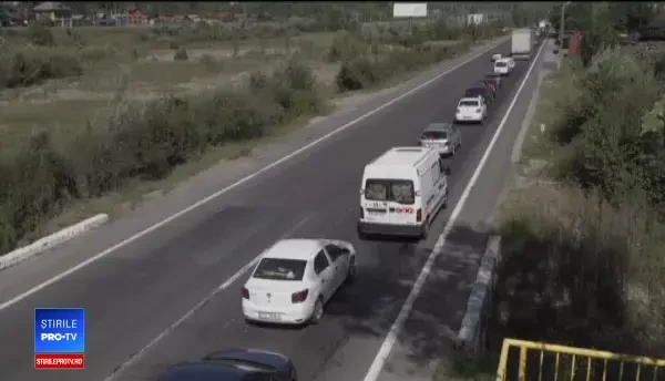 Șoferii de pe DN1, nervoși din cauza aglomerației:N-au soluţii, cuvintele ar fi de prisos în ţara asta