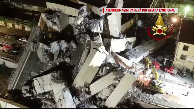 De ce s-a prăbuşit podul din Genova. Experţi: "Un eşec al ingineriei"