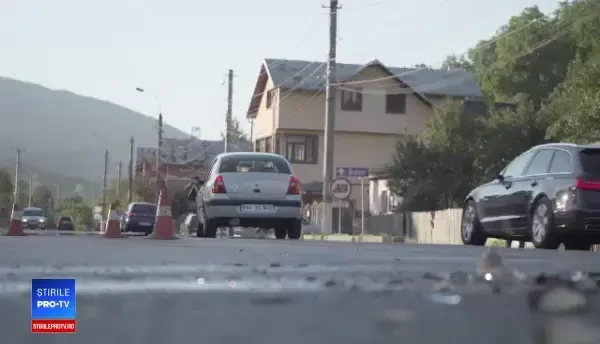 Accidente în lanț pe DN1, din cauza traficului. O betonieră s-a răsturant pe un sens de mers