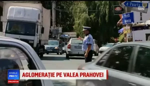 Valea Prahovei, plina pana la refuz! Mesajul unei turiste din Belgia: Very good bere, noroc