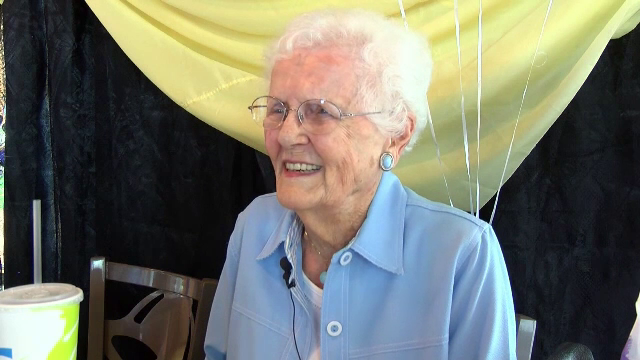 Unde și-a petrecut ziua de naștere o femeie de 101 ani. Merge acolo de 20 de ani