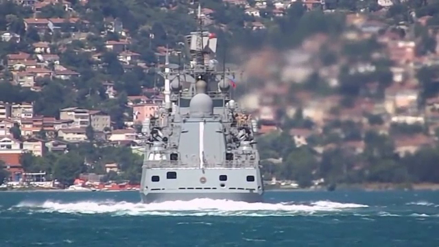 O fregată din Flota Rusiei a folosit muniție de război într-un exercițiu, în Marea Neagră