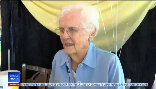 Unde și-a petrecut ziua de naștere o femeie de 101 ani. Merge acolo de 20 de ani