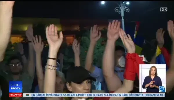 Protest de comemorare a victimelor jandarmilor: Ne-au gazat ca niște naziști