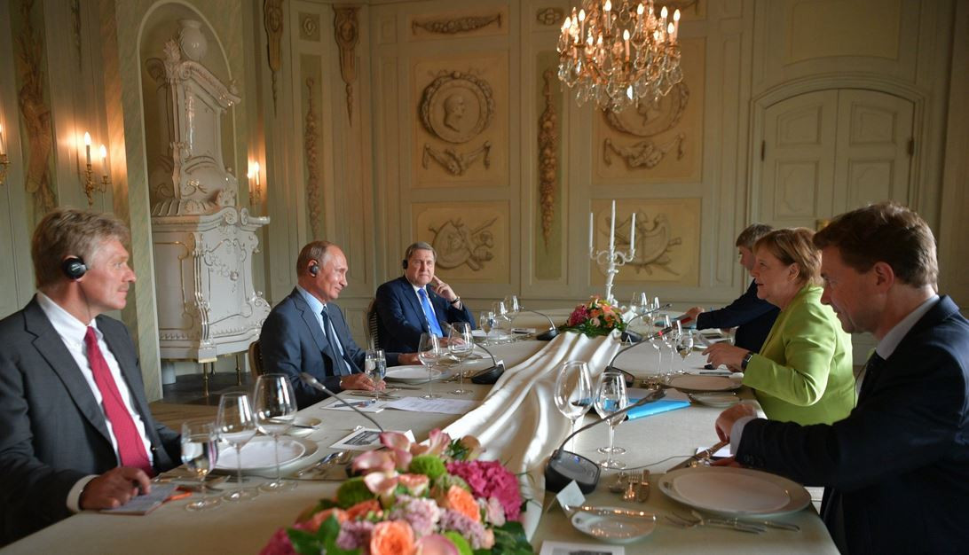 Vladimir Putin, Angela Merkel, Berlin,