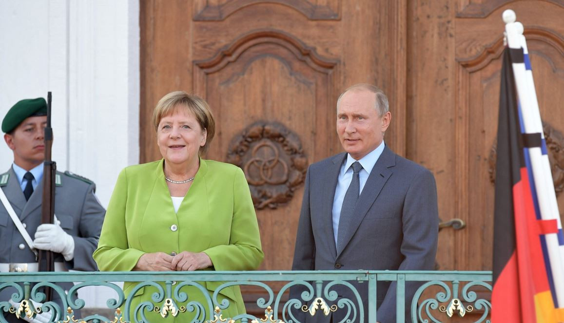 Vladimir Putin, Angela Merkel, Berlin,