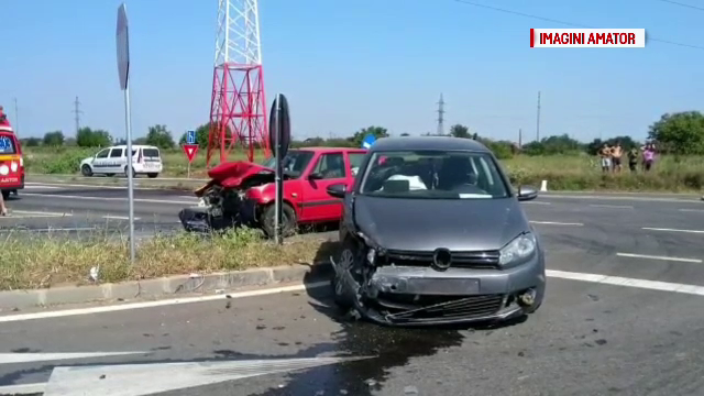 O familie din Caracal a ajuns la spital după un accident. Vestea primită de bărbatul aflat la volan