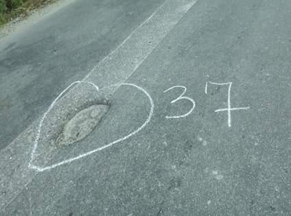 Exasperați de gropile din drum, oamenii dintr-o localitate din Argeș au recurs la un gest neașteptat