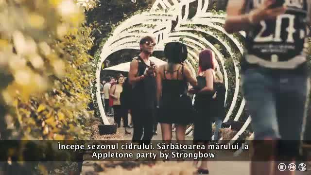 (P) Începe sezonul cidrului. Sărbătoarea mărului la Appletone party by Strongbow