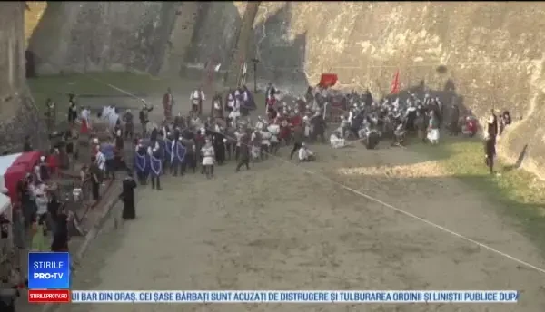 Lecție de istorie pusă în scenă în ultima zi a Festivalului de Artă Medievală de la Suceava