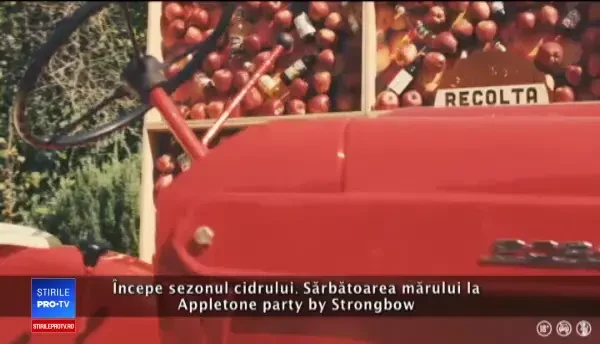 (P) Începe sezonul cidrului. Sărbătoarea mărului la Appletone party by Strongbow