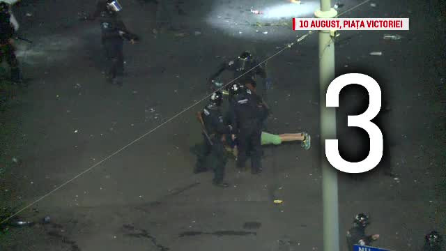 La 11 zile de la protest, Jandarmeria a identificat doar 10 militari care au fost violenți