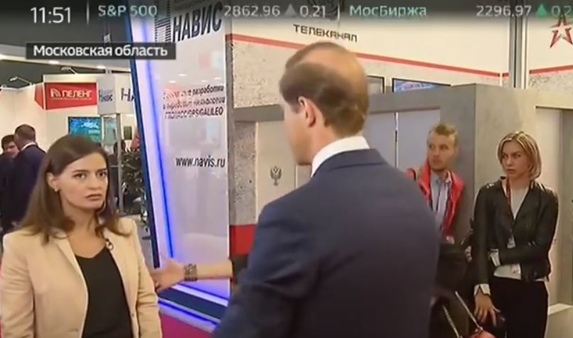 O jurnalistă rusă a leșinat în direct în timpul unui interviu. VIDEO