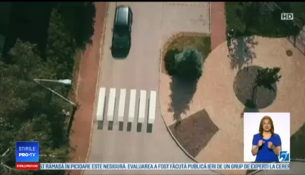 Treceri de pietoni 3D, în Polonia: Arată atât de ciudat că şoferii încetinesc