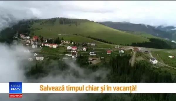 Salvează timpul chiar şi în vacanţă!