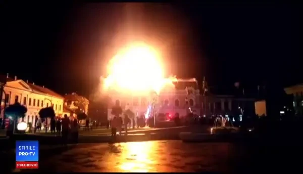 Declaraţiile martorilor după incendiul care a distrus Palatul Episcopiei Greco-Catolice