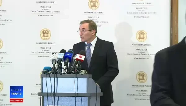 Procurorul general: Manipularea opiniei publice, folosită pentru destabilizarea activităţii procurorilor