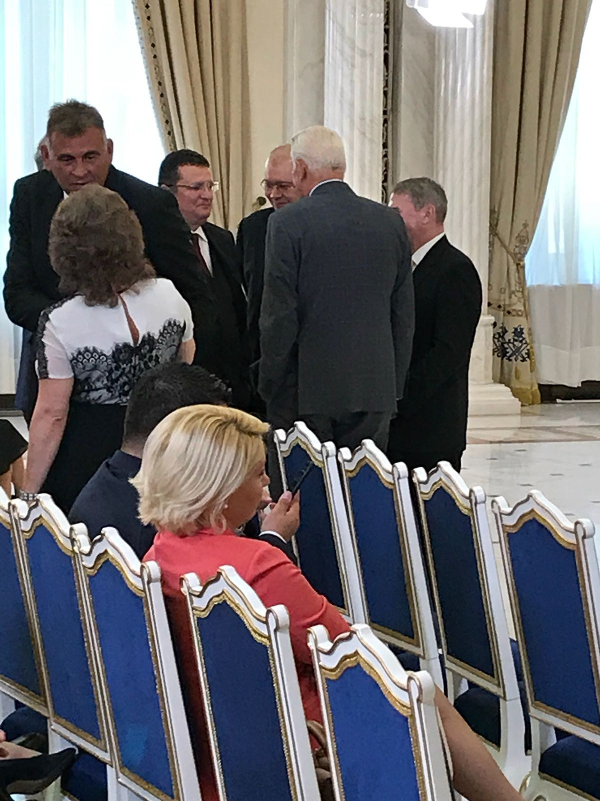 Ambasadorul George Maior a stat de vorbă cu ministrul Meleșcanu la Cotroceni