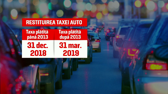 Doar două zile pentru recuperarea taxei auto. Cum se pot restitui banii după 31 august