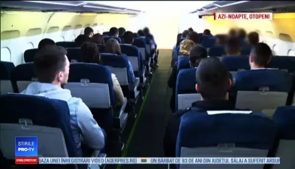 Exercițiu antitero cu agenți SRI la bordul unui avion TAROM, aflat în zbor