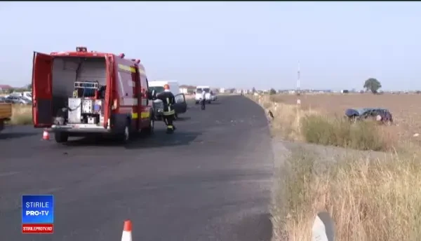 Accident grav pe centura Timișoarei. Trei persoane au fost rănite și transportate de urgenţă la spital