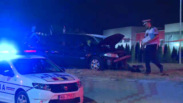 Ce au descoperit polițiștii în mașina unui bărbat din Capitală implicat într-un accident