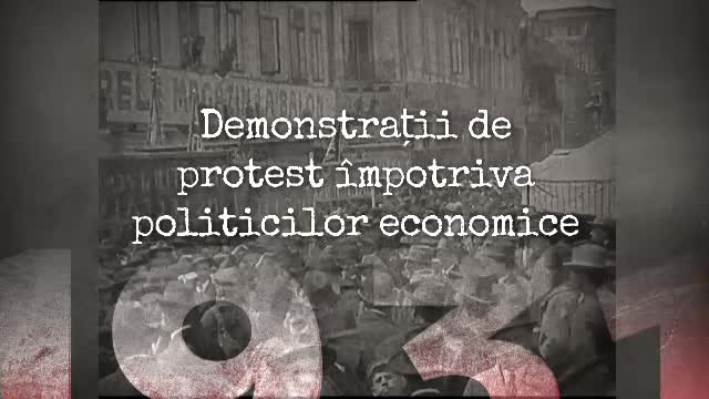 ”100 de ani în 100 de zile”. 1931: Proteste ale muncitorilor ceferiști față de măsurile de criză