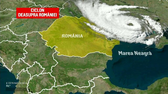 Efectele ciclonului care a lovit România. ”Se putea produce un dezastru”