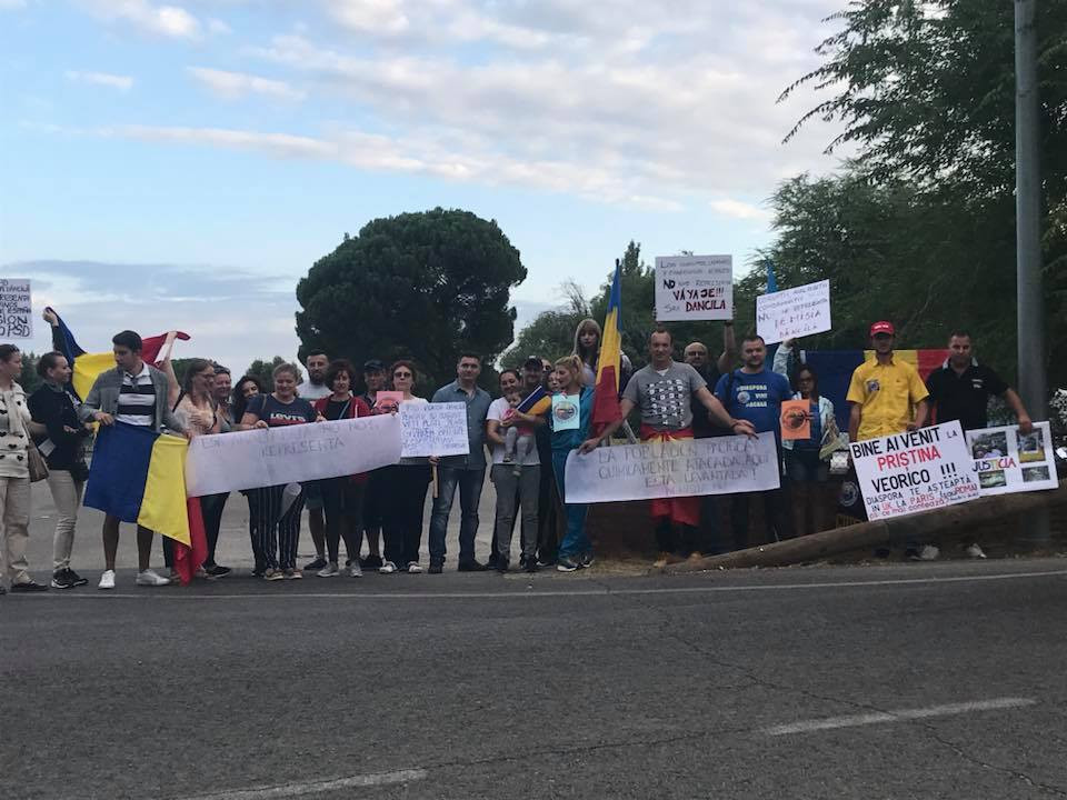 Viorica Dăncilă, așteptată de românii din Spania cu proteste. ”Bine ai venit la Priștina”