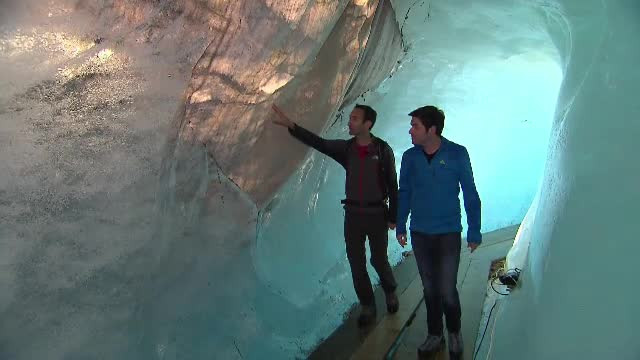 Cum s-a modificat un ghețar din Europa în 3 ani. Descoperirea unor nemți