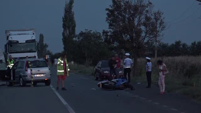 Accident în Buzău. A murit pe motocicleta pe care i-o cumpărase iubitului ei
