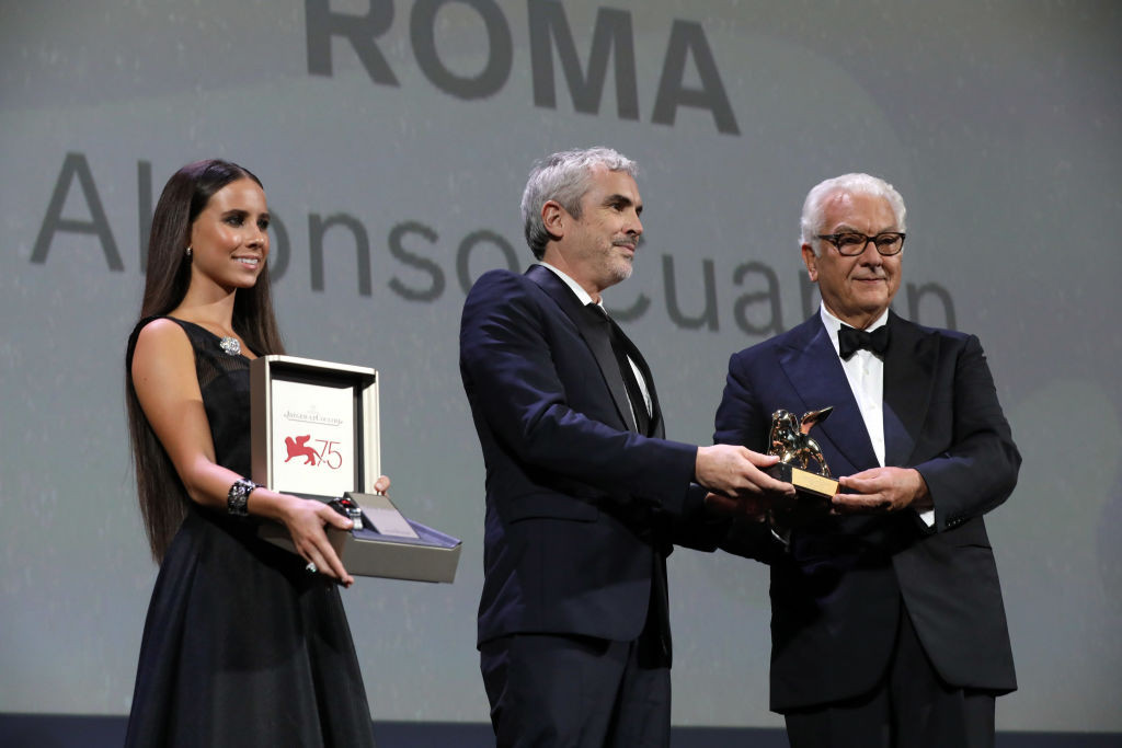 Festivalul de film de la Veneția. Filmul „Roma”, de Alfonso Cuarón, a primit Leul de Aur.