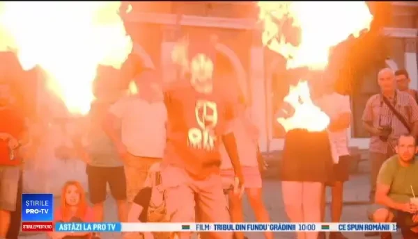 Festival de artă stradală în Timișoara. Copiii, cei mai încântați dintre toți participanții