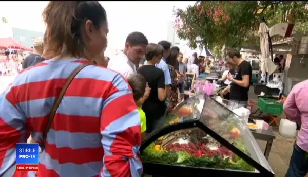 Un bucătar cu 3 stele Michelin a gătit în stradă, în Bucureşti