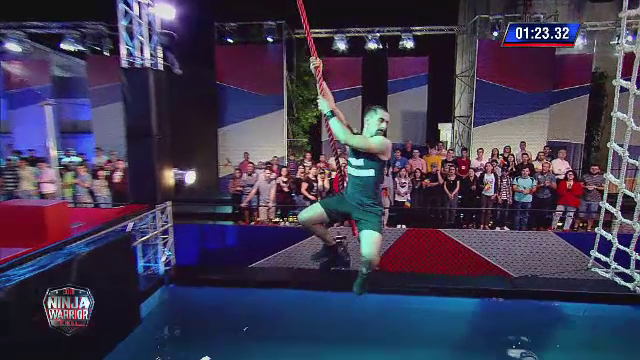 Ninja Warrior România. Doar 10 concurenți au trecut de prima etapă