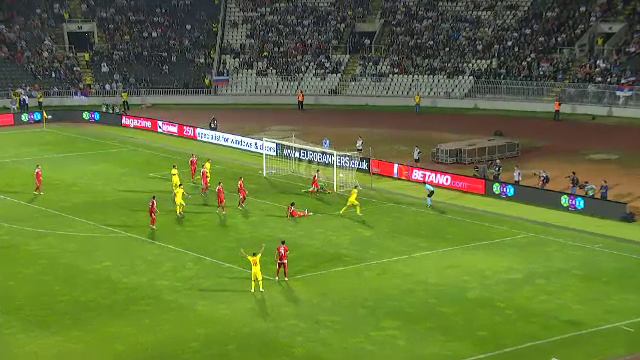 Serbia - Rom&acirc;nia, UEFA Nations League