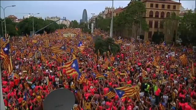 Protest la Barcelona