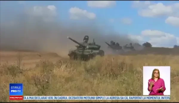 China a trimis militari, blindate și avioane la exercițiile militare ale Rusiei