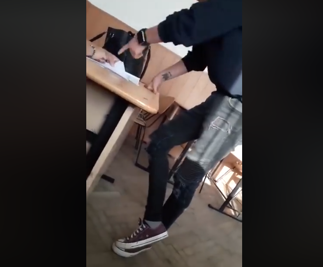 Decizia luată de autorități în cazul elevului care a amenințat o profesoară în sala de clasă