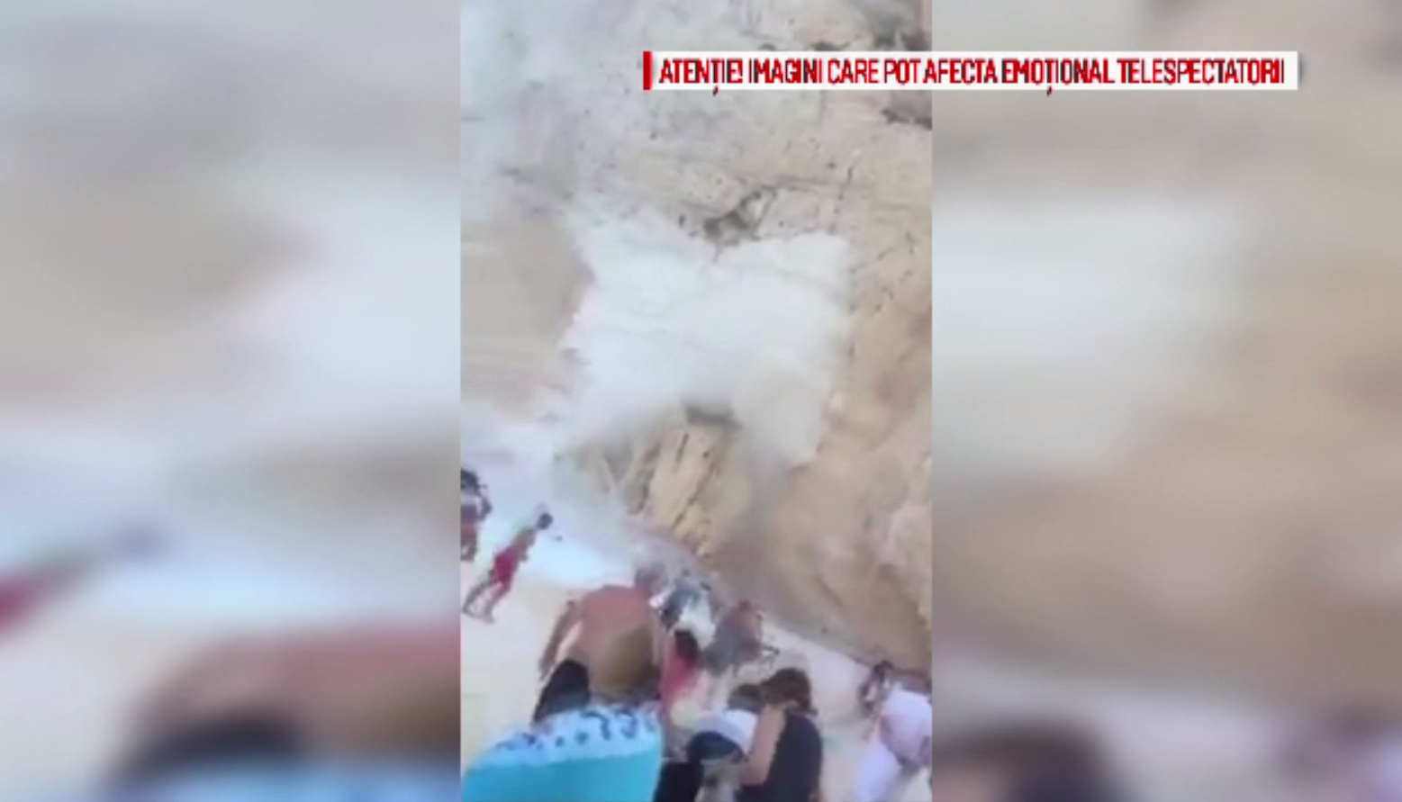 Cine sunt turiștii răniți pe o plajă din Zakynthos, după ce o porțiune a falezei s-a prăbușit