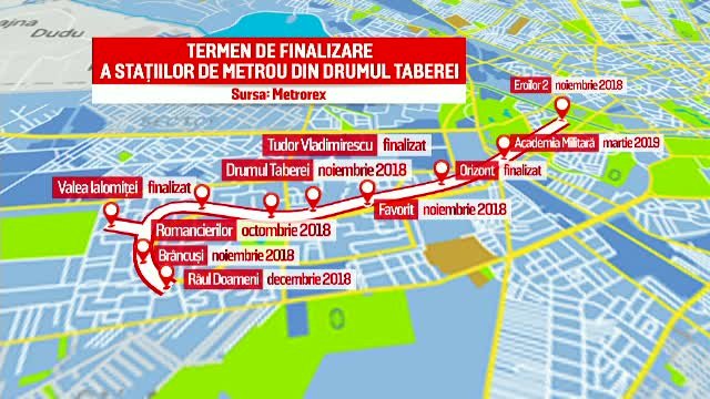 metrou drumul taberei