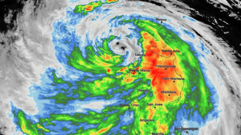 Dezastru după Taifunul Mangkhut: 14 morți. ”S-a simțit ca și cum era sfârșitul lumii”