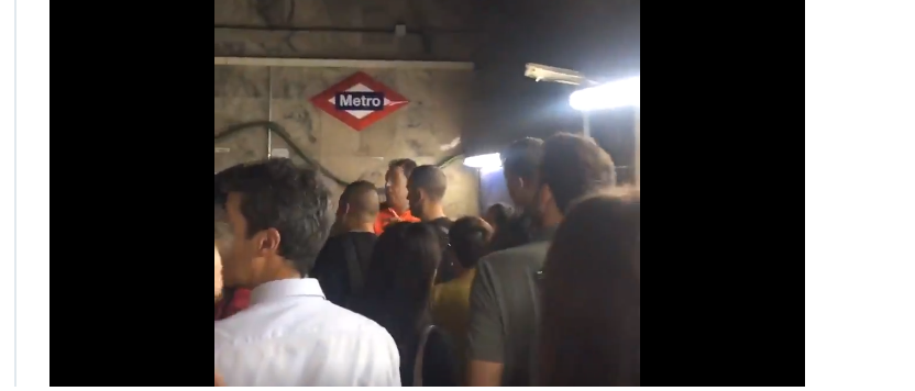 Metroul din Madrid, evacuat, după ce laptopul unei femei a luat foc în geantă. Măsurile luate